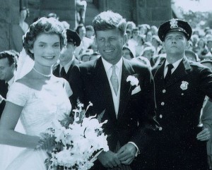 Zdjęcia ślubne Jacqueline i JK Kennedy